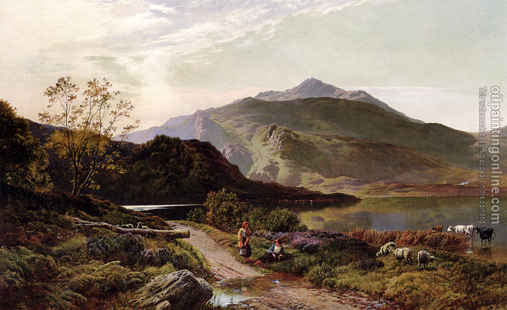 Percy, Sidney Richard - A Rest On The Roadside